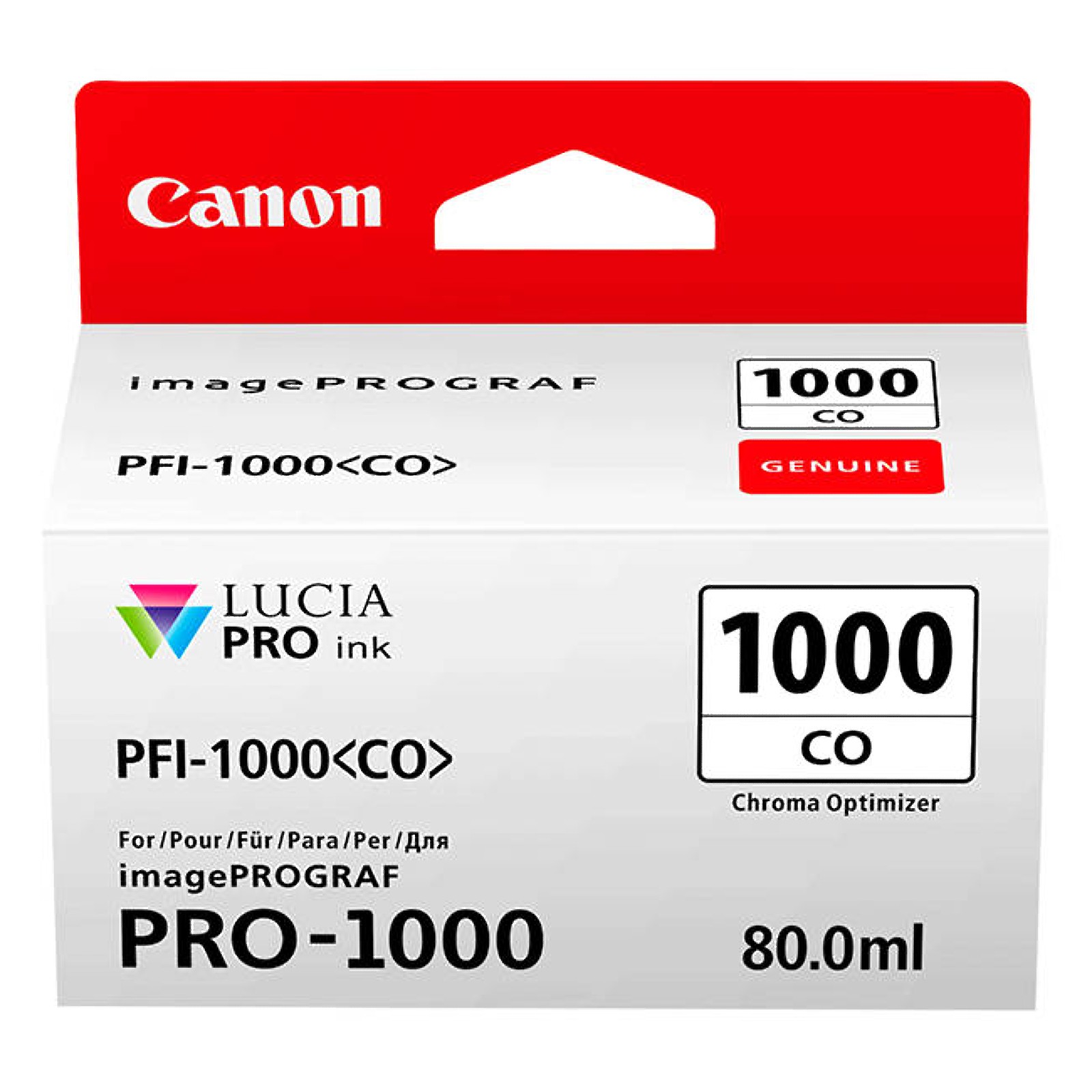 Original Canon PFI-1000CO Chroma Optimizer Ink Cartridge (0556C001)