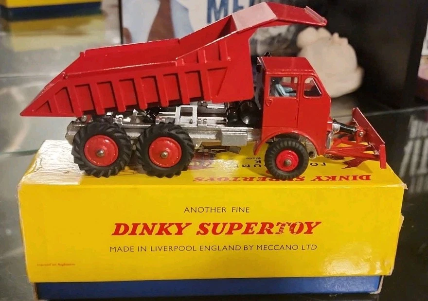Dinky Toys No. 959 Foden Dump Truck Bulldozer Blade In Box - Image 3 of 4