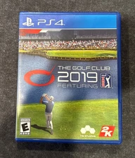 The Golf Club 2019 Sony Playstation 4 PS4 Complete! Works Great! Fast Shipping!