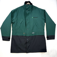 Codupal Panhard Men’s XL Gore-Tex Waterproof Work Jacket Green Black Outdoor