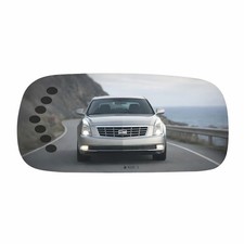 4090S Left Side Power Mirror Glass for 06-08 Buick Lucerne, Cadillac DTS