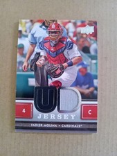 2008 Yadier Molina Upper Deck -  Game Jersey Series 2  #UDJ-YM (MEM) Cardinals 