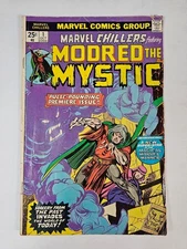 Marvel Chillers featuring Modred the Mystic #1 Marvel Comic Book 1975