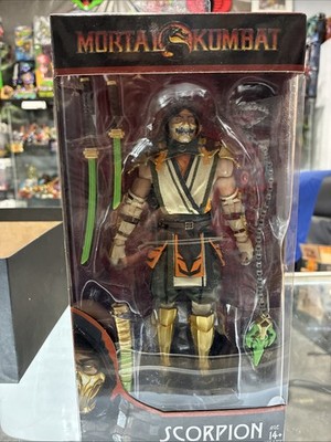 McFarlane Toys: Mortal Kombat - Scorpion 7'' Action Figure (Sealed)