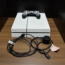 Sony PlayStation 4 PS4 Glacier White Console Digital Use Only Read Description