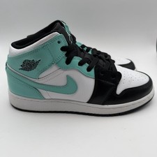 Nike Air Jordan Retro 1 Mid Tropical Twist Igloo Kids Shoes Sz 6Y 554725-132