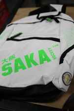 Osaka White Small Back Pack with Stick Holder Approx 370mm x 310mm NOS