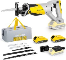 ENVENTOR 20V Cordless Reciprocating Saw with 2 Packs 2.0Ah Batteries