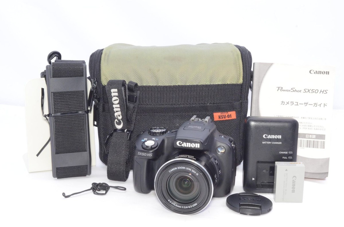 Canon PowerShot SX50 HS Black Compact Digital Camera Tested