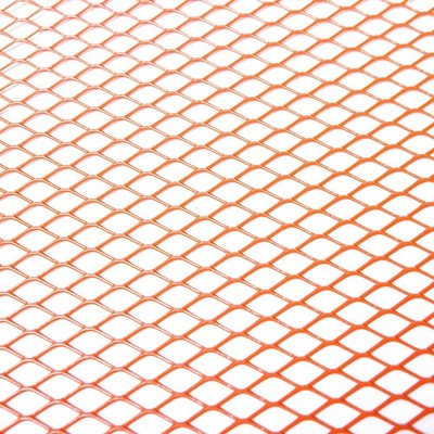 Racing Gitter STR8 30x30cm Mittlerer Lochabstand rot Eloxiert Jinlun 50 Yama