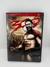 300 DVD Full Screen Edition Gerard Butler Action Movie Warner Bros
