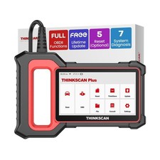 THINKCAR OBD2 Scanner, ThinkScan Plus S7 ABS,SRS,ECM,TCM,BCM,AC,IC System Dia...