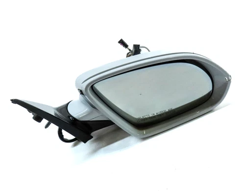 11-18 AUDI A8 S8 D4 4H RIGHT DOOR MIRROR HEATED CAMERA PFOLD AUTODIM BLIND WHITE