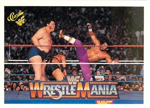 1990 CLASSIC HISTORY OF WRESTLEMANIA WWF WWE CARD PICK SINGLE CARD YOUR CHOICE - Bild 100 von 142