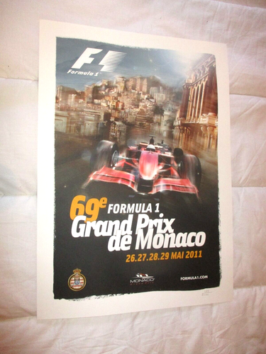 Guy SERRE - 2e Sweepstake De Monte Carlo, 9eme Grand Prix De Monaco 1937 Affiche Petite Lithographie 527782