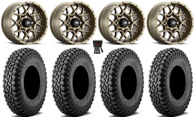 ITP Hurricane 15'' Wheels Bronze 32'' Incursion A/T Tires Can-Am Defender