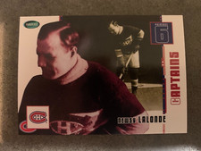 2003-04 ITG Parkhurst Original 6 Montreal Canadiens Captains Newsy Lalonde #77