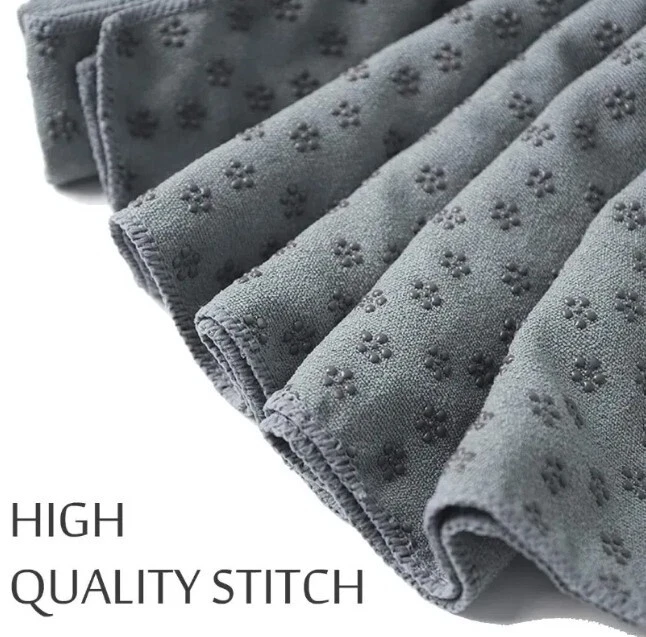 Non-Slip Microfiber Yoga Mat Towel - 3 Colors, Easy Wash & Free Shipping