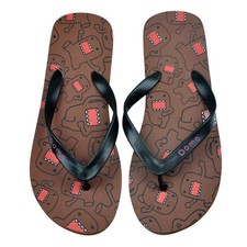 Domo Kun Japanese Thong Sandals Cartoon Character NHK Animation Flip Flop 
