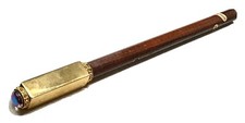 Vintage 1950  Unused France Made Parasol Umrella Walking Stick Cane Handle Mint