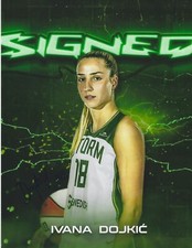 IVANA DOJKIC Signed 8.5 x 11 Photo WNBA Basketball SEATTLE STORM Free Shipping