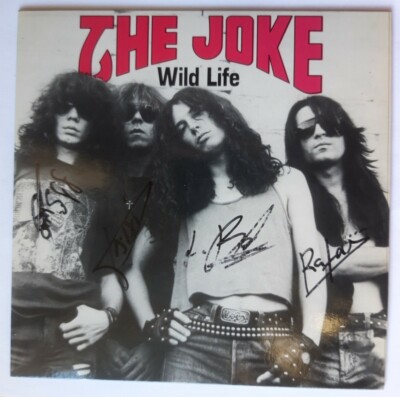 THE JOKE Wild Life 7'' NM ois | SIGNED | 1991 El Pato  7 CUAK 2 | Spain Hard Rock