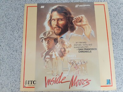 INSIDE MOVES 1980 LASERDISC ITC HOME VIDEO LASER DISC, VERY GOOD, FREE SHIPPING!