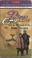 Prince Caspian & the Voyage of the Dawn Treader 2 Tape VHS Set Very Good