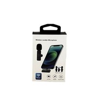 Lavalier Microphone Wireless Audio Video Recording Mini Mic For Android / iPhone