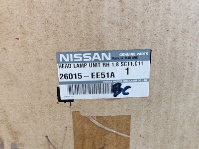 26015-EE51A GENUINE HEAD LAMP ASSY RH FIT FOR NISSAN LATIO C11L | eBay