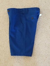 ARIZONA FLEX : Boys Blue CLASSIC Shorts, Adjustable Waist, NWT: Size: 12