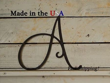 6" Monogram Letter, Kid Decor, Letter, Wedding Decor, Nursery, Initial, F1005