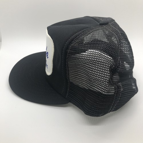 Florida Metal Craft Inc. Vintage Black Snapback Cap Big Patch Trucker Hat USA - Picture 4 of 8