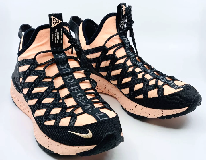 Nike AGC React Terra Gobe Limited ED Black/Pink Shoes BV6344-800 Men\'s Size 11 Nike AGC React Terra Gobe Limited ED Black/Melon Shoes  main image 2