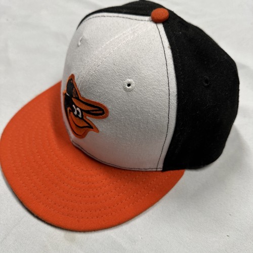 Baltimore Orioles New Era Fitted Hat 7 On Field 59fifty Made In USA - Picture 5 of 9