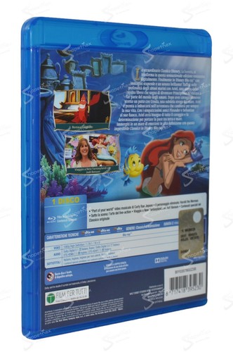 LA SIRENETTA The Little Mermaid EDIZIONE SPECIALE 1989 Walt Disney BLU-RAY - Picture 2 of 5