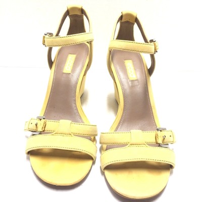 ecco yellow sandals