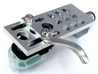 Audio Technica AT-VM95E Tonabnehmer + Litz kabelgebunden Headshell für Onkyo Plattenspieler
