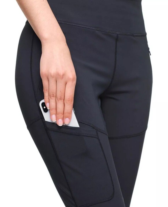 $120 Kari Traa Women's Sanne Tights 623049 - Royal Navy- Medium