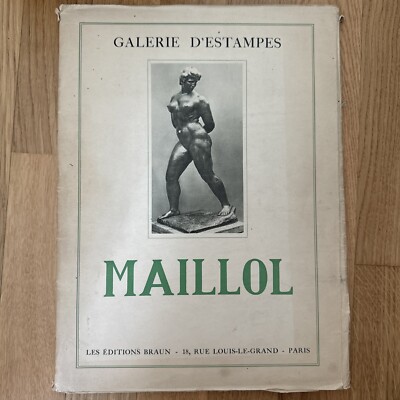 Maillol. Galerie d'Estampes. Maillol, Aristide: