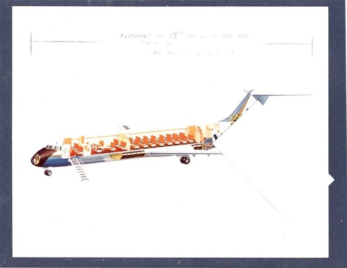 C-9 C-9A NIGHTINGALE McDonnell Douglas USAF Executive Transport Design Photo