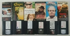 Jack Nicholson VHS Movie Lot of 6 Titles SEE DESCRIPTION FOR TITLES