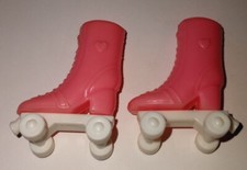 Vintage Pink and White Vintage Barbie Detachable Rollerskates