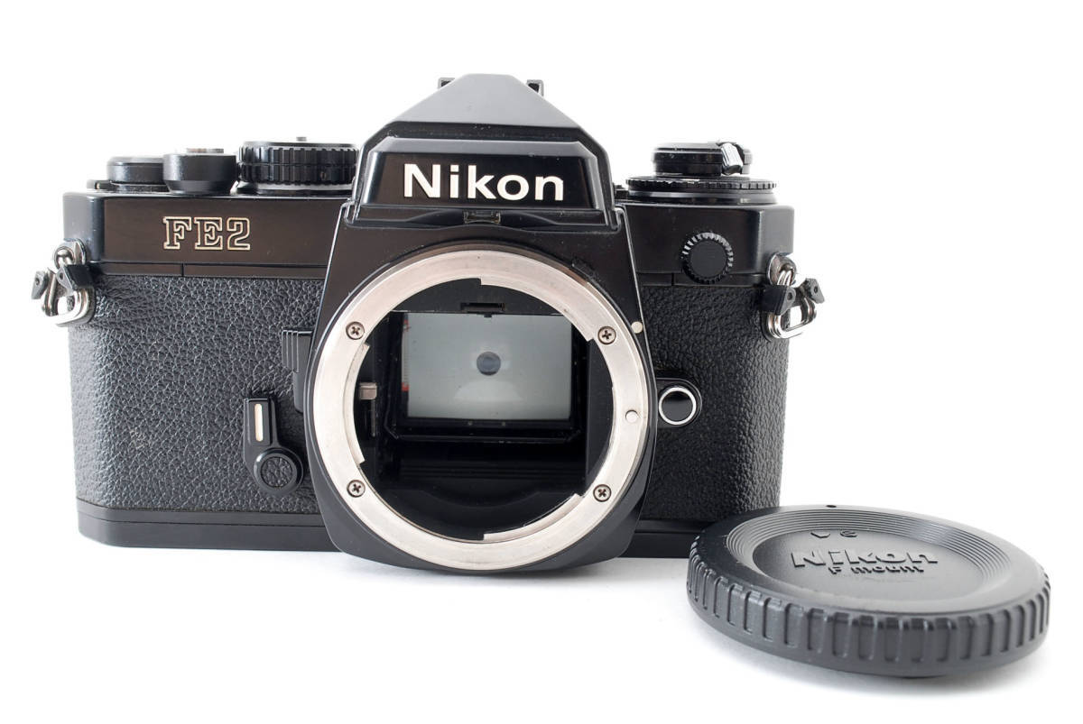 Nikon FE2 35mm SLR Black Camera Body From Japan Used | eBay