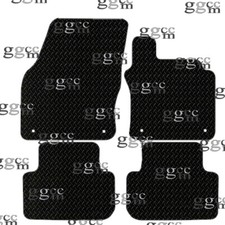 Fits Volkswagen Golf Sv 2014 Onwards Tailored Black Rubber Car Floor Mats Set