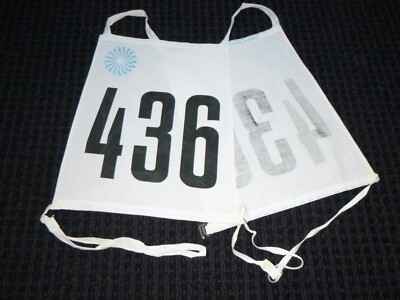 Authentic Vtg 1972 Munich Olympics Canoe Event Athlete 2 Sided Race Bib #436