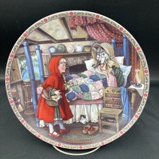 Little Red Riding Hood, Once Upon a Time Knowles Collector Plate 