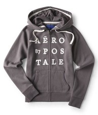 NWT AEROPOSTALE JUNIOR ZIP UP HOODIE SWEATSHIRT S M L XL XXL