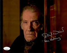 DAVID WARNER Signed Van Helsing PENNY DREADFUL 8x10 Photo JSA COA Cert