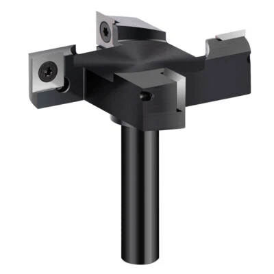 XCAN CNC Spoilboard Surfacing Router Bit Slab Flattening Router Bit Planing 1/2 Shank